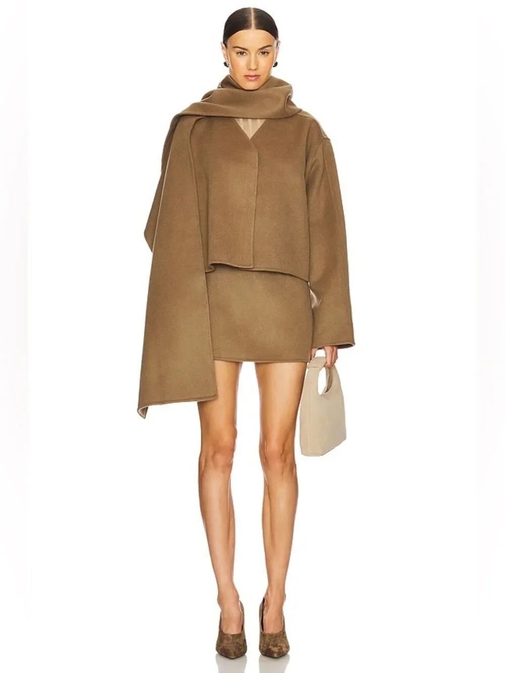 NWT L’Academie Milly Wool Mini Skirt